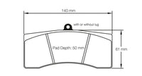 Thumbnail for Pagid Racing Brake Pads No. 1896