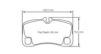 Thumbnail for Pagid Racing Brake Pads No. 8006