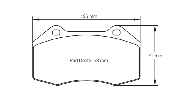 Pagid Racing Brake Pads No. 8023