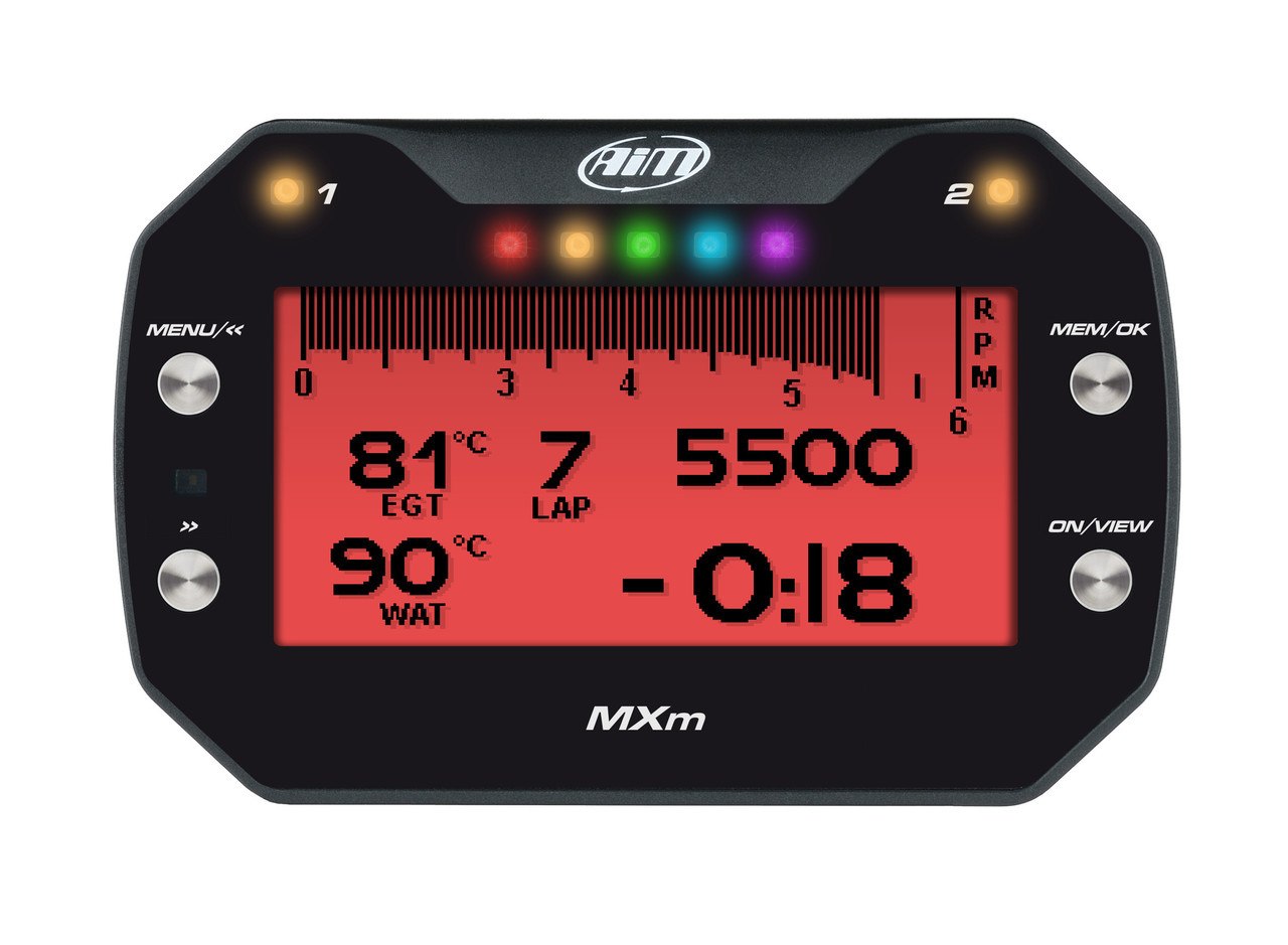 AiM Sports MXm Compact Dash Logger
