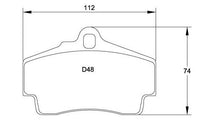 Thumbnail for Race Technologies RE10 Brake Pad - 2283.15.5.RE10
