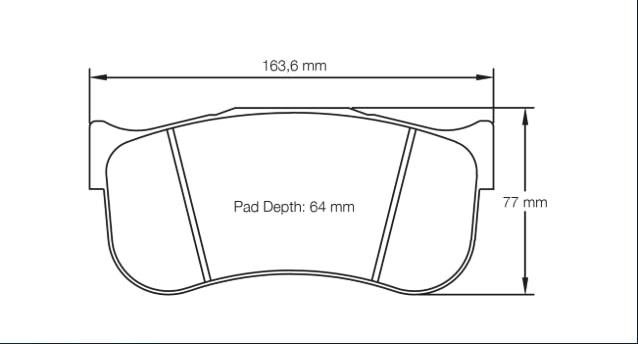 Pagid Racing Brake Pads No. 8101