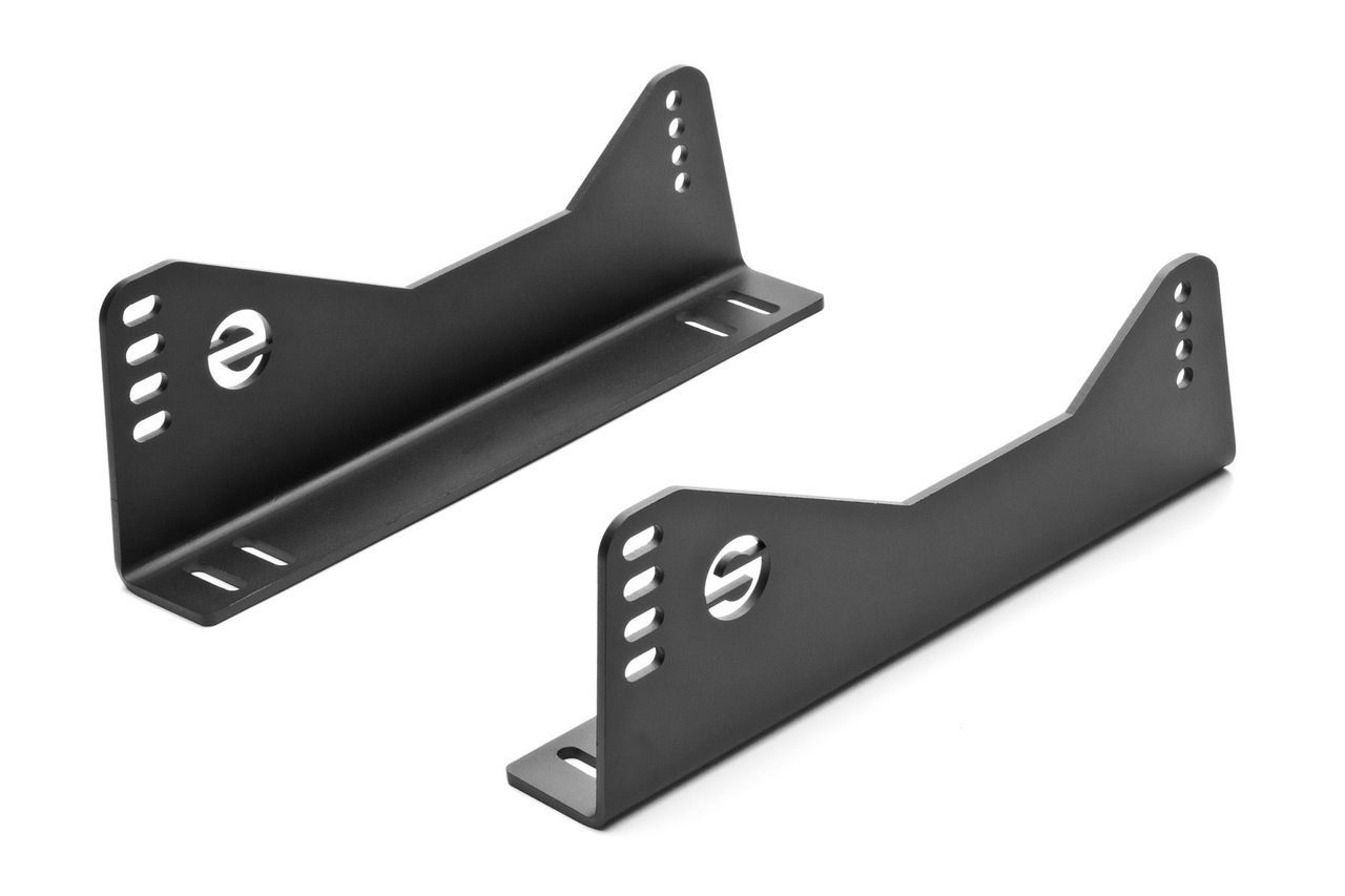 Sparco Side Mount Brackets: 90° Aluminum