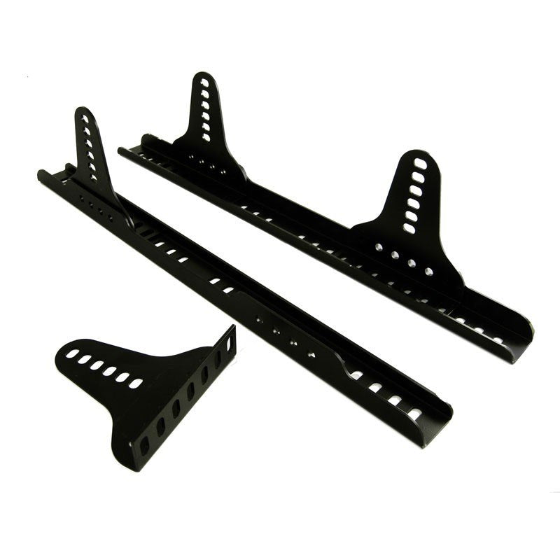 Sparco Side Mount Brackets: Steel Adjustable