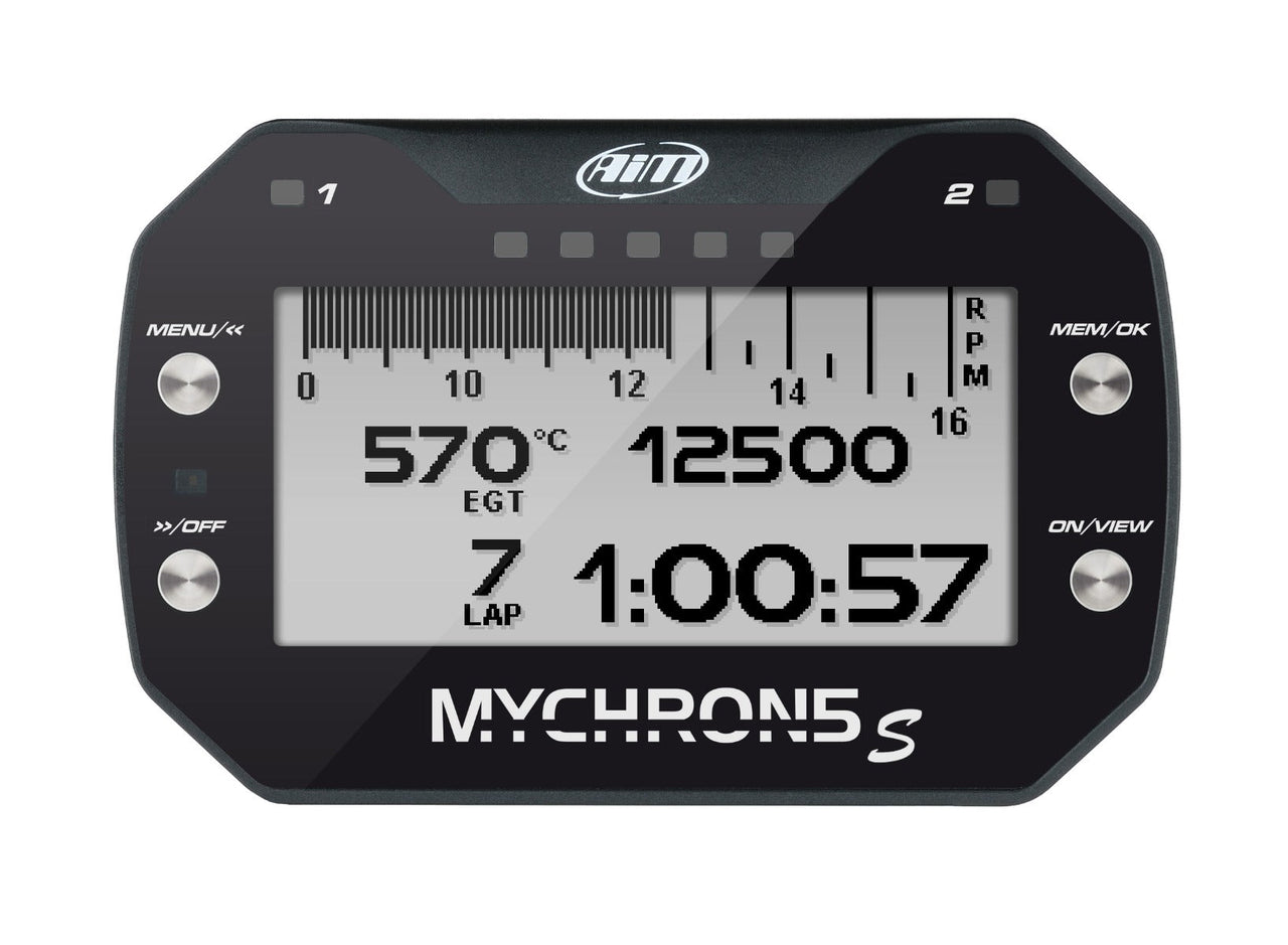 AiM Sports MyChron 5S Karting Dash and Data Logger