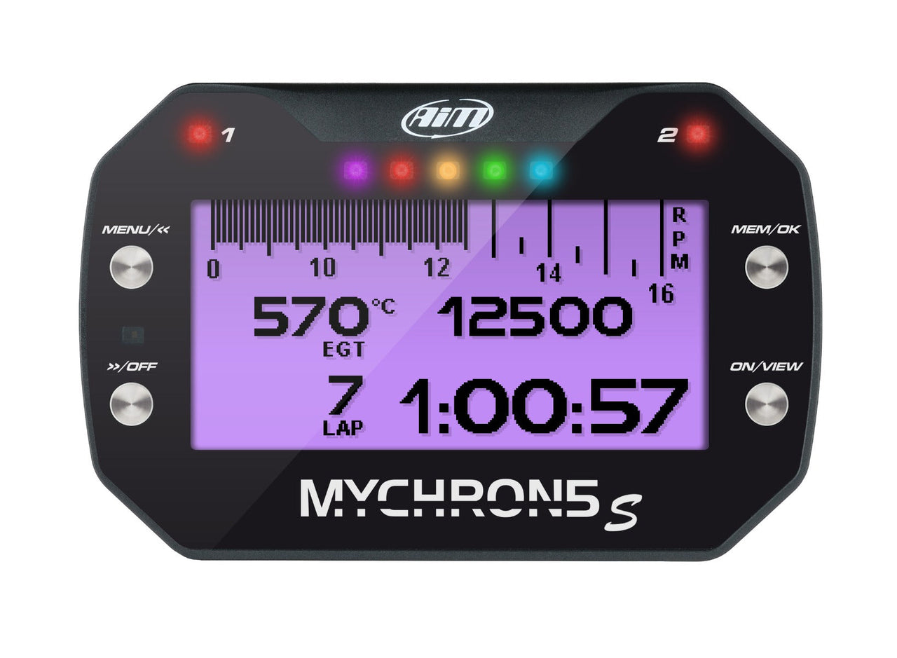 AiM Sports MyChron 5S Karting Dash and Data Logger