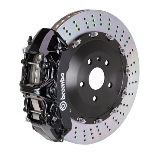 Brembo Brakes Front 405x34 Iron Rotors + Six Piston GT-M Calipers