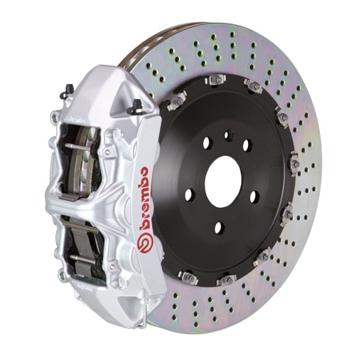 Brembo Brakes Front 405x34 Iron Rotors + Six Piston GT-M Calipers
