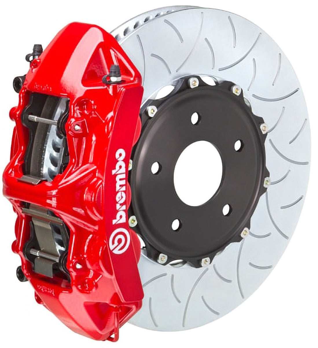 Brembo Brakes Front 405x34 Iron Rotors + Six Piston GT-M Calipers