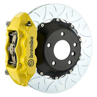 Thumbnail for Brembo Brakes Rear 380x28 Iron Rotors + Four Piston GT-M Calipers