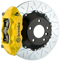 Thumbnail for Brembo Brakes Rear 380x28 Iron Rotors + Four Piston GT-M Calipers