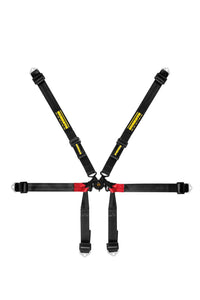 Thumbnail for Schroth Formula 2x2 6 Point Racing Harness black