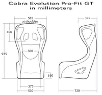 Thumbnail for Cobra Evolution Pro-Fit Racing Seat