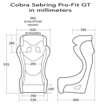 Thumbnail for Cobra Sebring Pro-Fit Racing Seat