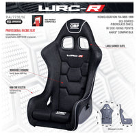 Thumbnail for OMP WRC-R Racing Seat (Regular or XL)