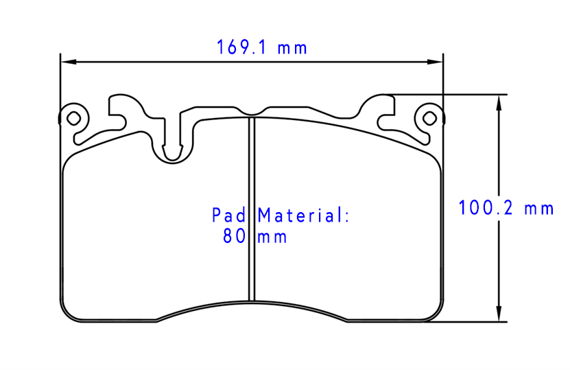 Cobalt McLaren 720S Brake Pads (Front)