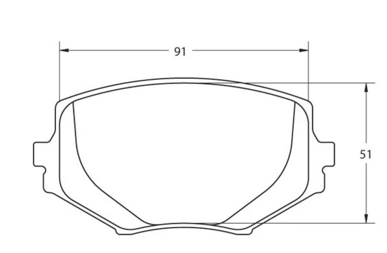 PFC Brake Pads 0635.XX.13.44 FRONT