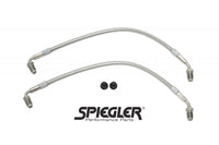 Thumbnail for Spiegler Stainless Brake Lines - Porsche Front 2 Line Kit (Hard Line Replacement)